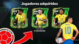 CREAMOS EL MEJOR FULL COLOMBIA CON JAMES RODRIGUEZ AL MAXIMO 😱🇨🇴 FC MOBILE 25 [upl. by Auehsoj]