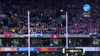 Wallabies vs Lions 2nd Test 2013 Part 4 [upl. by Anwad]