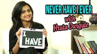 Never Have I Ever With Hruta Durgule  Marathi Actress  Phulpakharu amp Durva Marathi Tv Serial [upl. by Pooley]