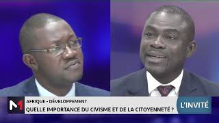 Quelle importance du civisme et de la citoyenneté  Le point avec Anoh Vivien Adelphe [upl. by Lorelie]