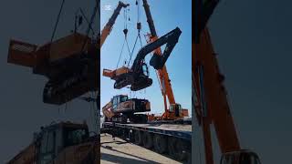 unloading activator 2 mobile crane [upl. by Yorgo]