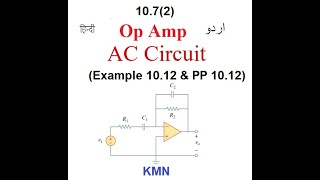 Operational Amplifier  Inverting amp Noninverting Amplifiers Example 1012 amp Practice1012 107 [upl. by Atilem]