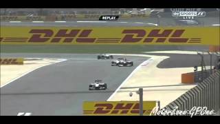 F1 Bahrain 2012 highlights [upl. by Newg976]