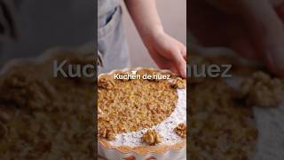 Receta Kuchen de Nuez  Gourmet GourmetChile Recetas Postres Reposteria KuchenNuez [upl. by Yevol]