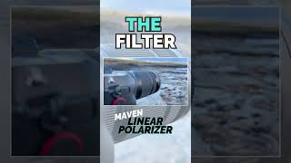 See the MAVEN Linear Polarizer in action photofilters cameraaccessory professionalphotography [upl. by Enenaej]