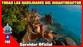 TODO sobre GIGANTORAPTOR  Habilidades completas  ARK Ascended [upl. by Sass86]