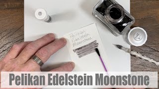 Pelikan Edelstein 2020 Ink of the Year Moonstone writing sample [upl. by Mendelson]