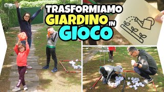 TRASFORMIAMO IL NOSTRO GIARDINO in Gioco da Tavolo [upl. by Nirihs]