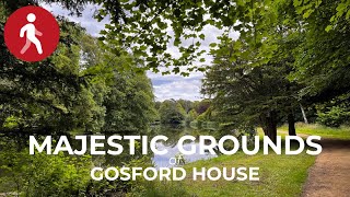 Beautiful Walking Tour of Gosford House Grounds amp Gardens [upl. by Aldous]