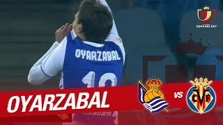 Golazo de Oyarzabal 30 Real Sociedad vs Villarreal CF [upl. by Heins]