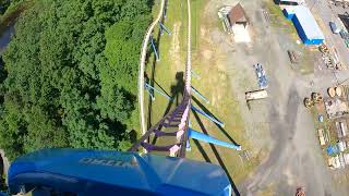 Nitro FrontRow POV Six Flags Great Adventure 4k 60fps [upl. by Dlorah457]