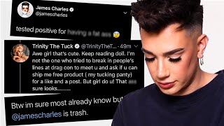 James Charles DRAGGED on twitter because of THIS [upl. by Anomas]