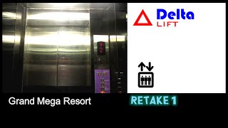 Retake 1  Delta Lift MRL Elevators at Grand Mega Resort Bali 2 [upl. by Maher641]