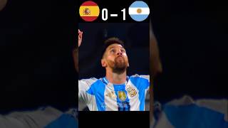 Argentina vs Spain 32 messi hattrick 😱🔥imaginary world cup final 2026 football shorts youtube [upl. by Paske85]