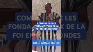 COMPRENDRE LES FONDAMENTAUX DE LA FOI EN 42 SECONDES christnotrefocus fondation gracetv eglise [upl. by Yarased]