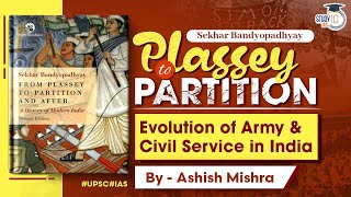 From Plassey to Partition  Evolution of Army amp Civil Service in India  Modern History  UPSC [upl. by Dib744]