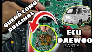 Como reparar ecu falla driver de inyección en Computadora daewoo  PARTE I [upl. by Tabor]