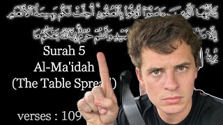 Grayson Brock REACTS Conversation Between Jesus And Allah  Surah Al Maidah verses 109 120 [upl. by Player720]