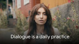 Dialogue is a daily practice  Deeyah Khan [upl. by Aubyn]