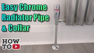 Easy Chrome Radiator Pipe amp Collar [upl. by Shulem207]