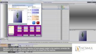 NCSIMUL Tool  Features  Cutting tool management [upl. by Thedric891]