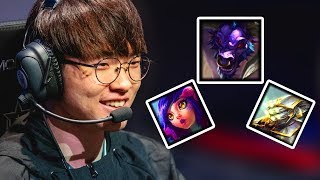 Everything FAKER did at AllStar 2018 Godly Plays amp BMs [upl. by Kronfeld35]