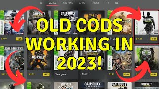 Playing OLD COD in 2023 Call Of Duty coming to Gamepass How to get older Cods to work on Xbox XS [upl. by Leela]