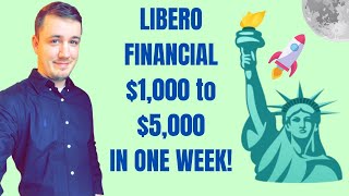 Libero Financial  How Much I Made After 1 Week  Crypto Passive Income [upl. by Trawets]