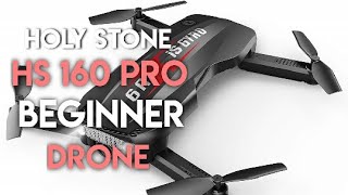 Holy Stone HS160 Pro Drone Unboxing amp Review Part 1 [upl. by Aihsercal]