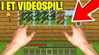 ER INDE I ET VIDEOSPIL Dansk Minecraft [upl. by Einaffit]