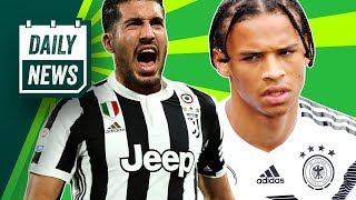 TRANSFERS  BREAKING WORLD CUP NEWS Emre Can signs for Juventus  Sané is dropped from Germany [upl. by Sascha]