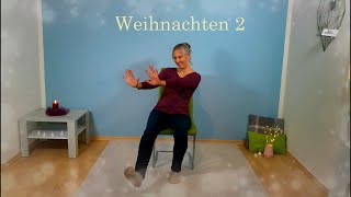 SITZTANZ Weihnachten 2  quotJingle Bell Rockquot  Tanzen im Sitzen [upl. by Nauq]