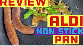 ALDI NON STICK FRY PAN REVIEW [upl. by Tatum]