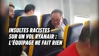 Insultes racistes sur un vol Ryanair  léquipage ne fait rien [upl. by Otilopih]