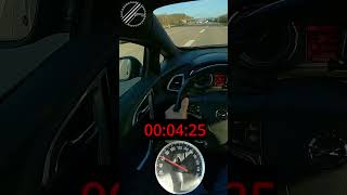 Opel Astra J GTC 16 Turbo 170 PS 0100 kmh Acceleration Test [upl. by Stedman]