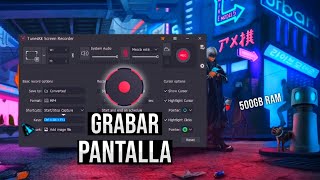 🔴📹 CÓMO GRABAR VIDEOS en PC de BAJOS RECURSOS  FLUIDO  WINDOWS 111087 [upl. by Soluk]