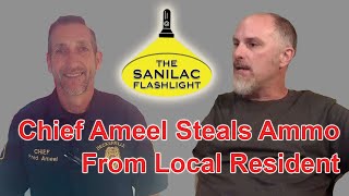 Deckerville Police Chief Fred Ameel Steals Ammo from Village Resident [upl. by Eissolf]