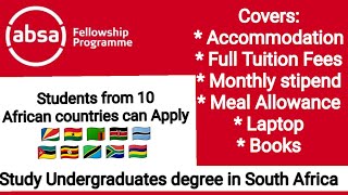 HOW TO APPLY FOR THE 100 ABSA FELLOWSHIP PROGRAMME 2021  BURSARIES VIDEOS 2021  ABSA BURSARY [upl. by Haleak]