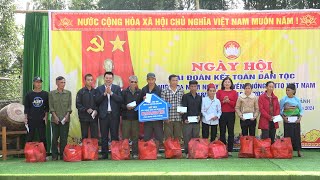 Ngày hội Đại đoàn kết toàn dân tộc thôn Bắc Nặm xã Giao An [upl. by Cheslie]