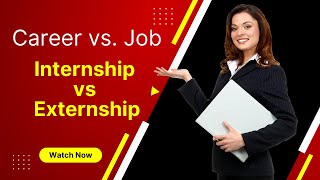 Career vs Job  Externship vs Internship  Interview Preparation Series  Eastern Psychologist [upl. by Ziagos]