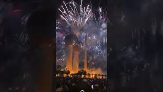 Kuwait tower fireworks 💥 💥💥nationalday celebration happymoments [upl. by Housum]