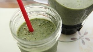 Kale Smoothie Recipe  Green Smoothie Recipe  VeganVegetarian Smoothie Shake [upl. by Aieka]