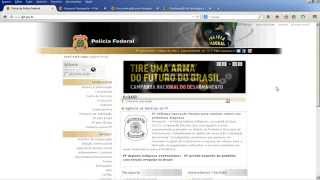 Requerer e Agendar o Passaporte no Site da Polícia Federal [upl. by Weiss230]