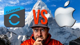 Apple VS Garmin  Which watch is best for hikingnavigating [upl. by Ylekalb]