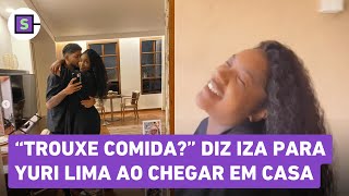 Yuri Lima mostra como é recebido pela sua amada IZA ao chegar em casa e encanta a web [upl. by Ilrahc613]