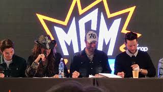 Nolan North Troy Baker and guests reenact Braveheart Twisted Toons Panel MCM Comic Con Glasgow 2018 [upl. by Ivett255]