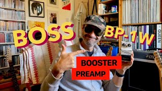 BOSS BP1 Waza BOOSTERPREAMP [upl. by Demetre]