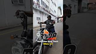 RODA PANAS QUICK CHECK  WMOTO V16 [upl. by Eceinwahs323]