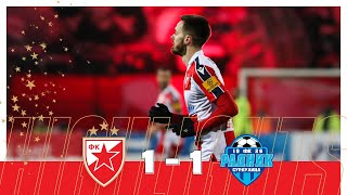 Crvena zvezda  Radnik 11 highlights [upl. by Inilam]