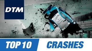 DTM Top 10 Crashes [upl. by Ellenwahs]